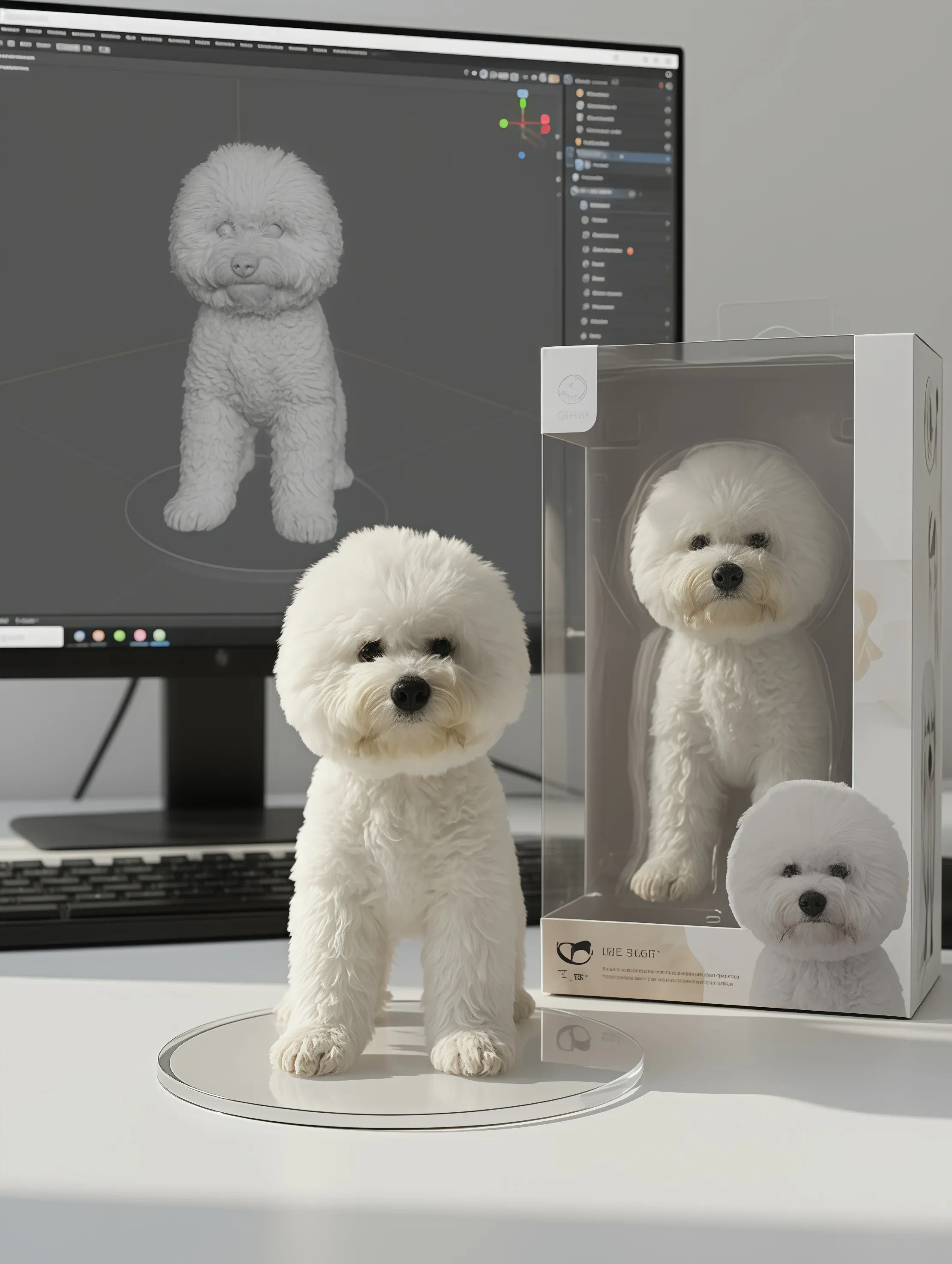 Animal 3D Figurines